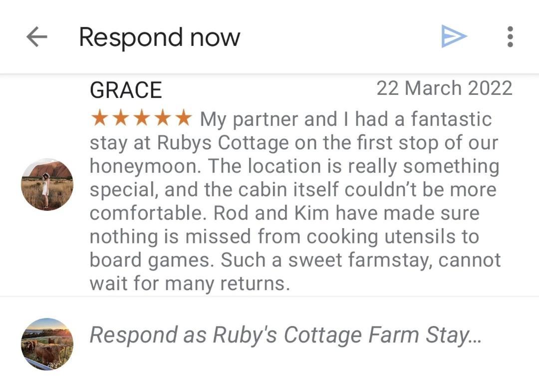 Ruby'S Cottage Farm Stay Port Arthur Eksteriør billede